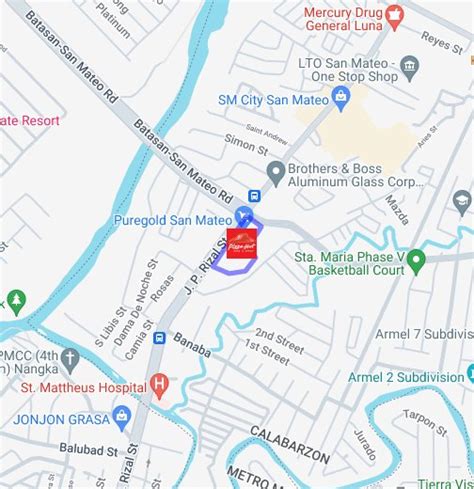 bpi san pablo rizal|Google Maps.